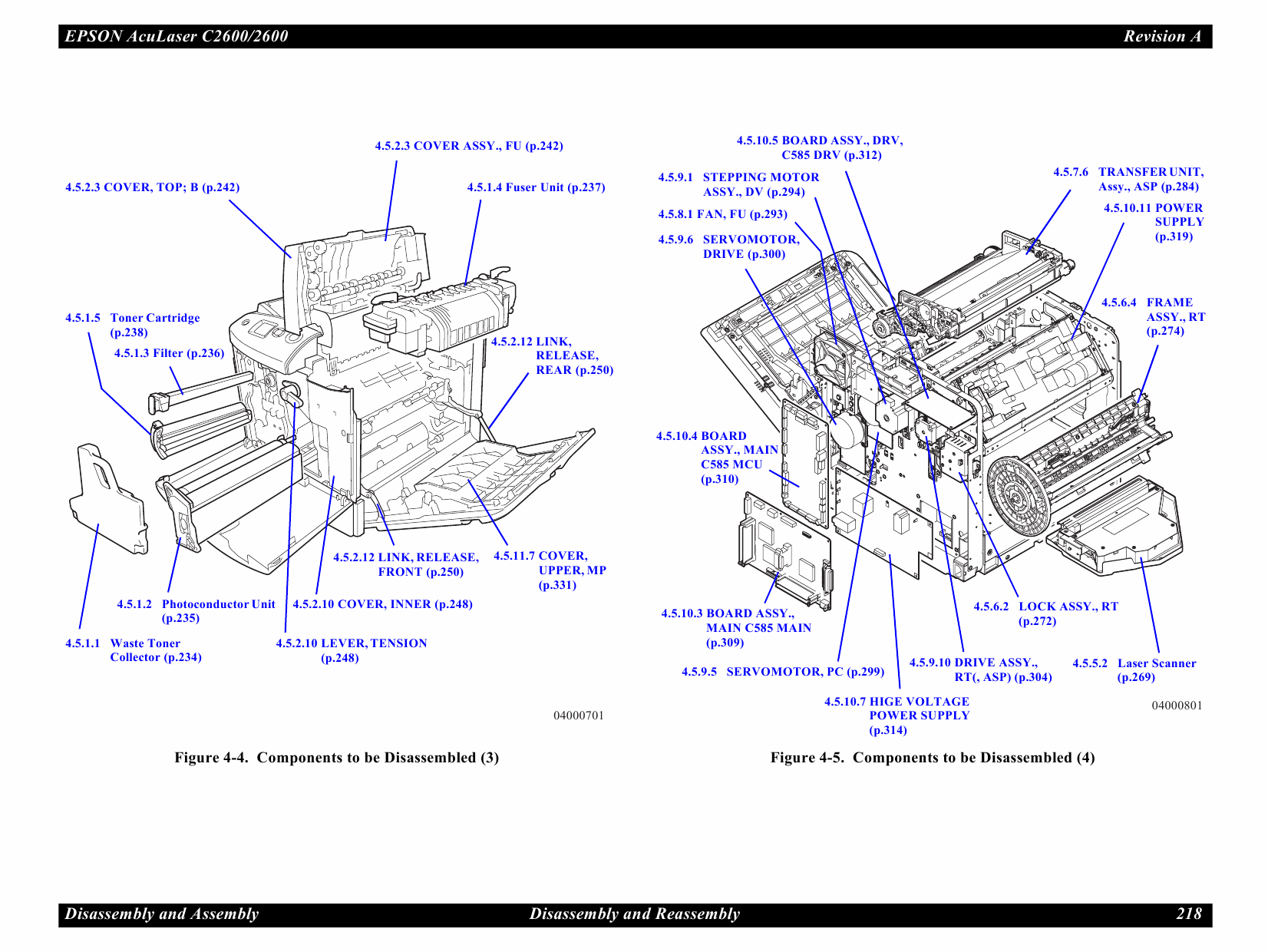 EPSON AcuLaser C2600 Service Manual-4 EPSON AcuLaser C2600 Service Manual-4
