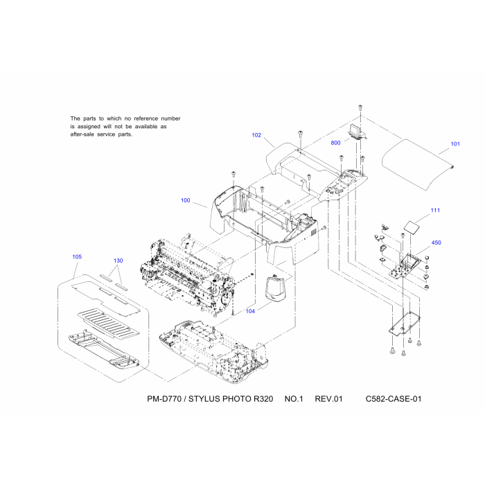 EPSON StylusPhoto R320 Parts Manual
