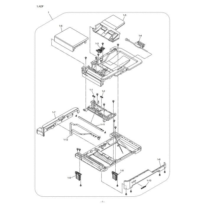 Brother Inkjet-MFC J2330DW J2730DW J5330DW J5335DW J5730DW J5830DW J5930DW Part List Manual
