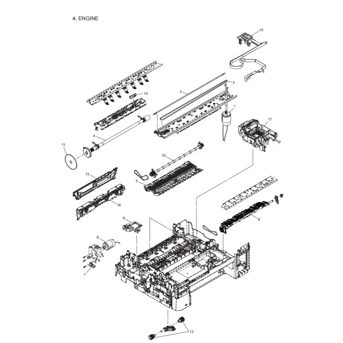 Brother Inkjet-MFC J460DW J480DW J485DW J680DW J880DW J885DW J985DW Inkjet-DCP J562DW J785DW Parts List Manual