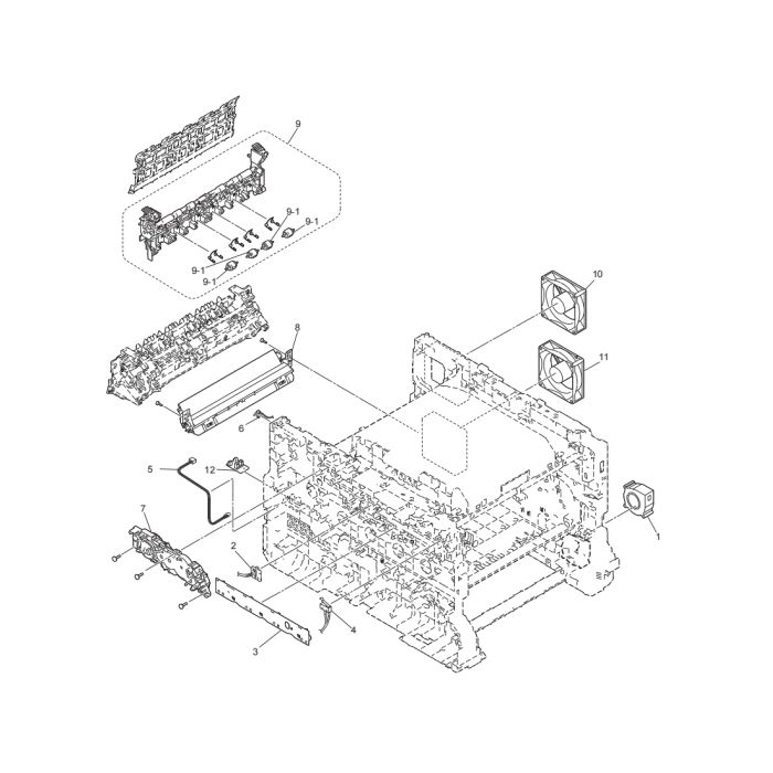 Brother Color-Laser-MFC L8610CDW L8690CDW L8900CDW L9570CDW DCP-L8410CDW Parts List Manual