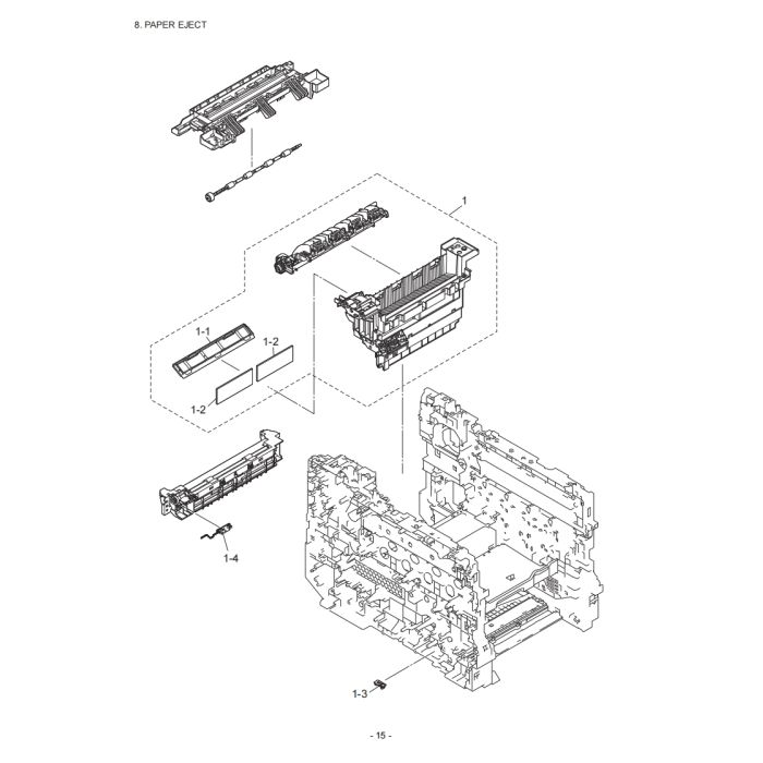 Brother Color-Laser-MFC L9610CDN L9630CDN L9635CDN L9670CDN EX670W Parts List Manual