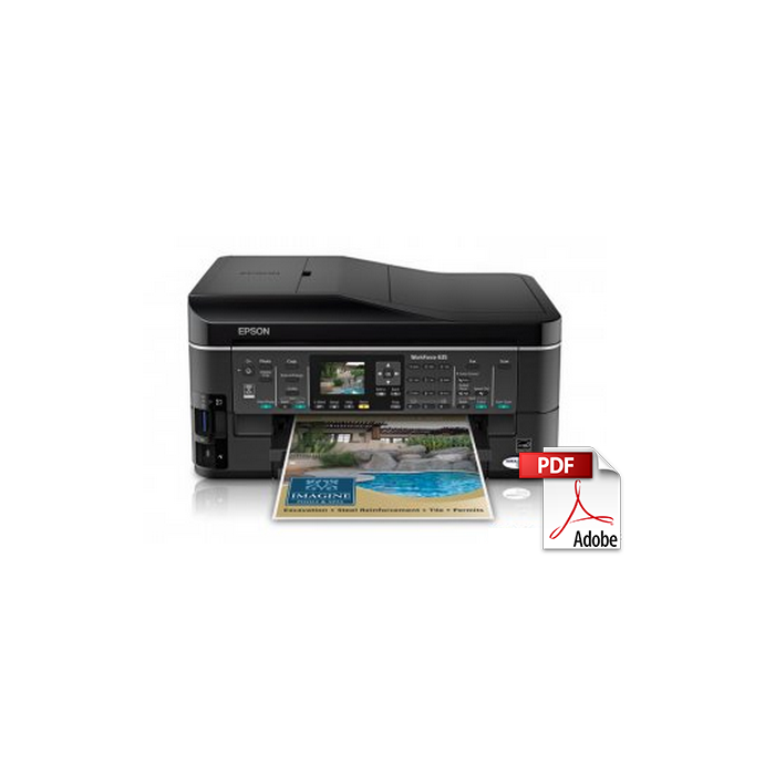 Epson WorkForce 620 625 635 60 TX620 TX560 BX625 BX525 T42 B42 Service Manual